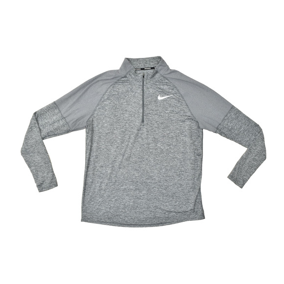 Nike Dri-FIT Women's Running 1/4 Zip Pullover Grey Size XL Stretch Running - Picture 1 of 8